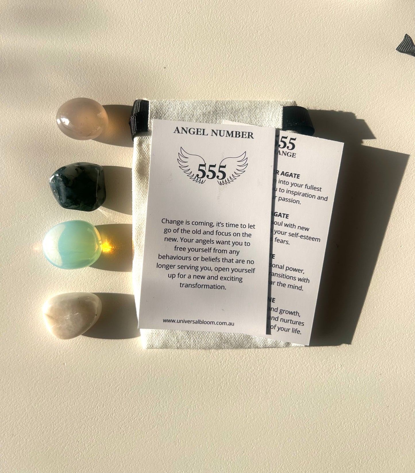 555 Angel Number Crystal Kit