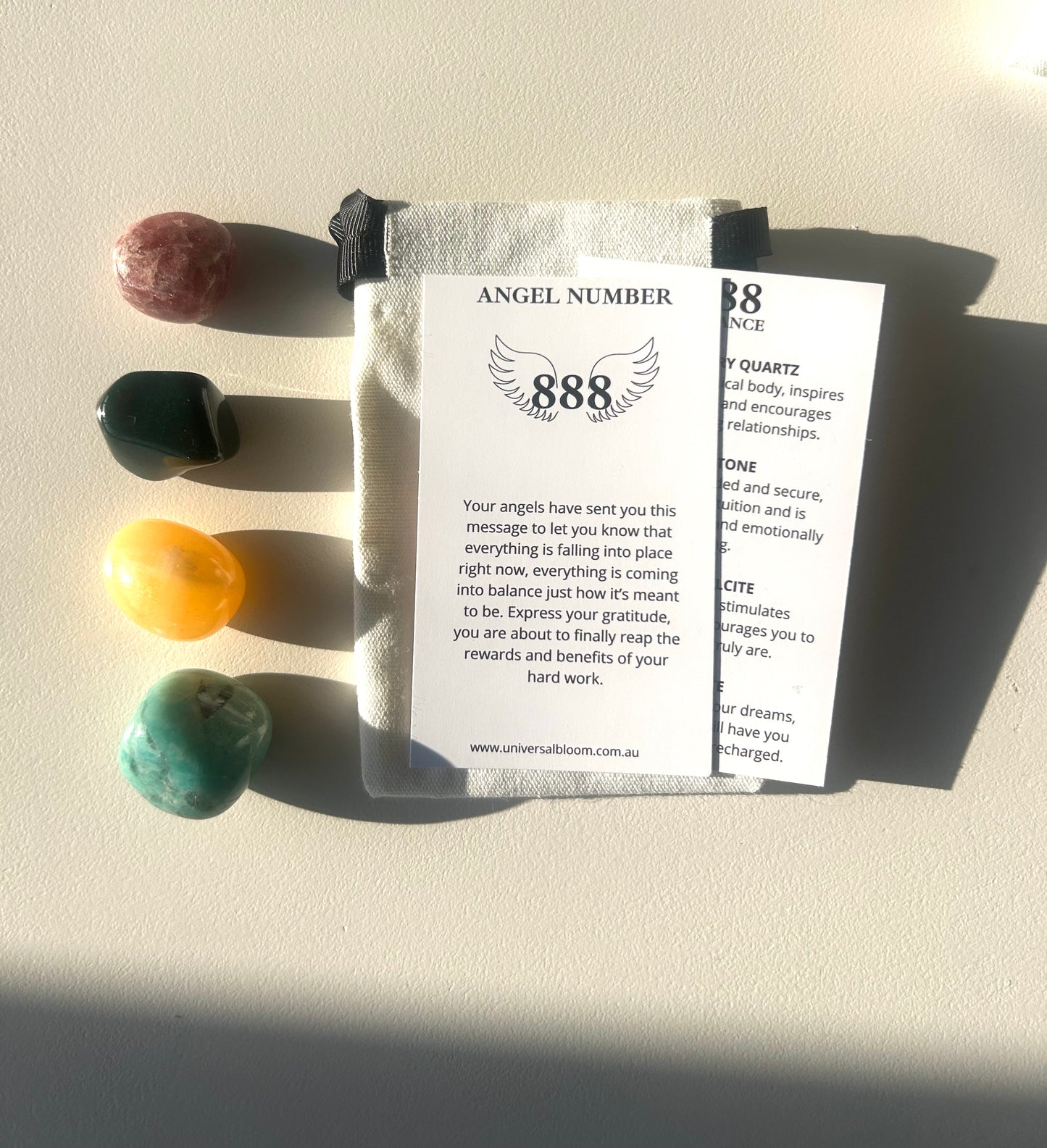 888 Angel Number Crystal Kit