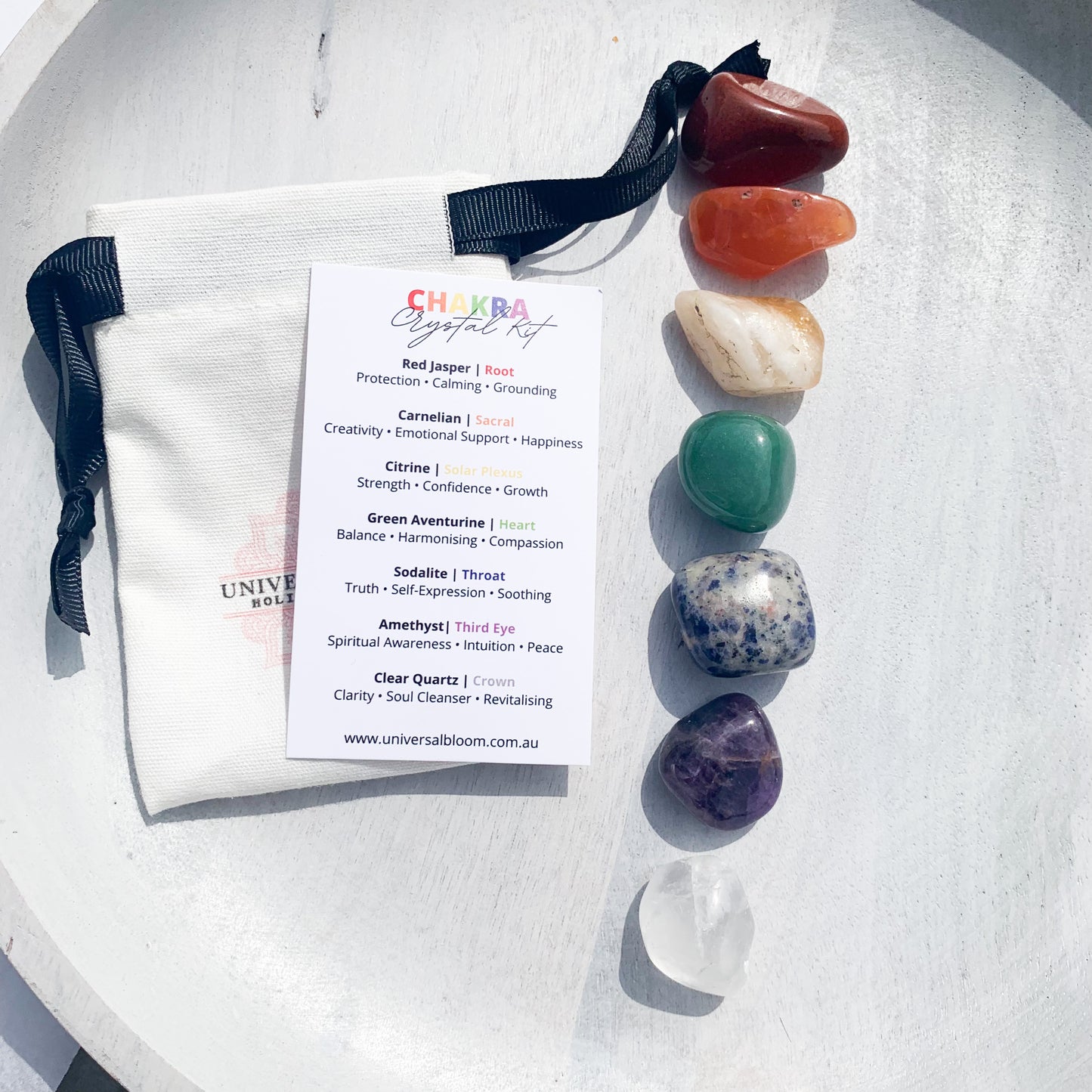 Chakra Crystal Kit