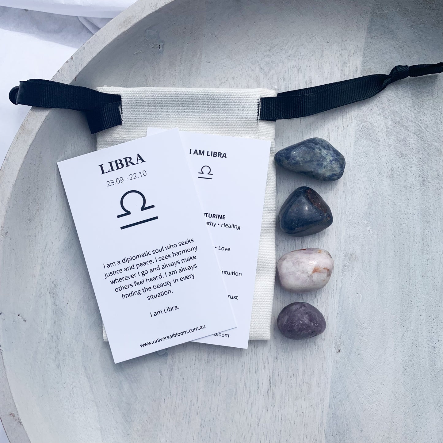 Libra ~ Zodiac Crystal Kit