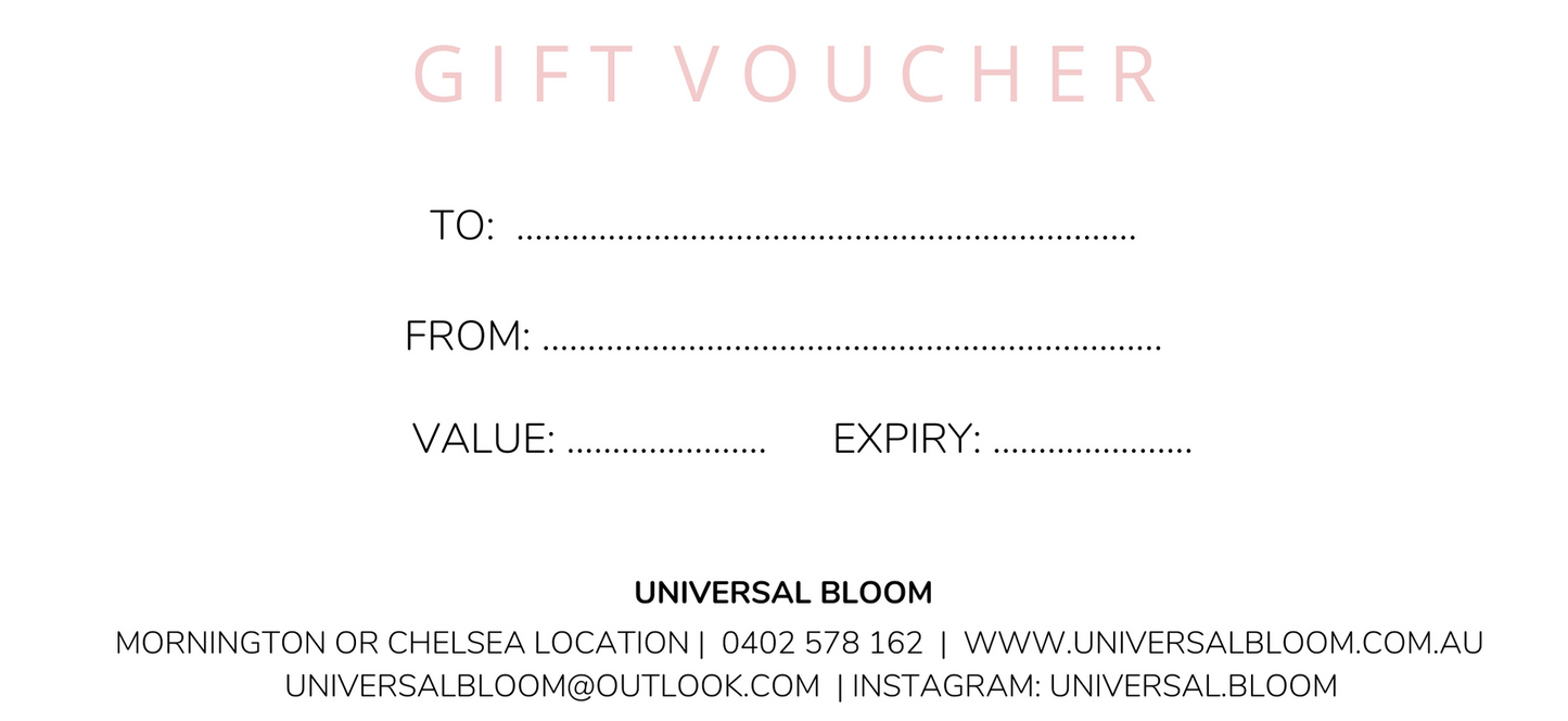 HOLISTIC MASSAGE GIFT VOUCHER
